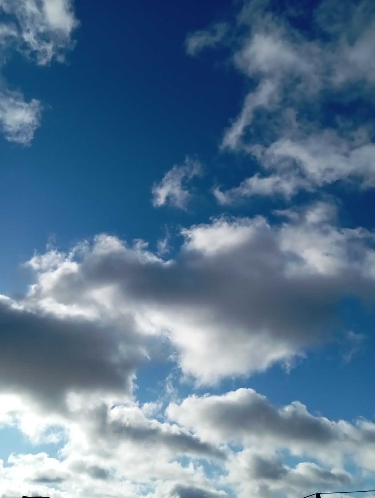 Daytime clouds documented over Yurgamysh, Russia