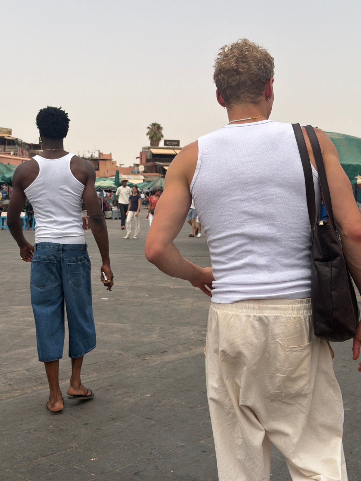 Midday moments at Jemaa el-Fna, Marrakesh