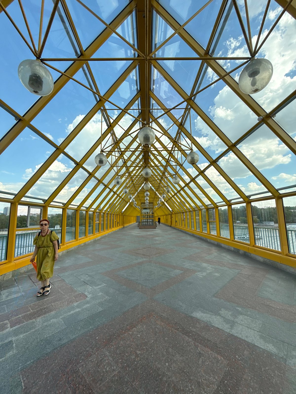 Urban architectural documentation spans bridge, riverfront, indoor spaces