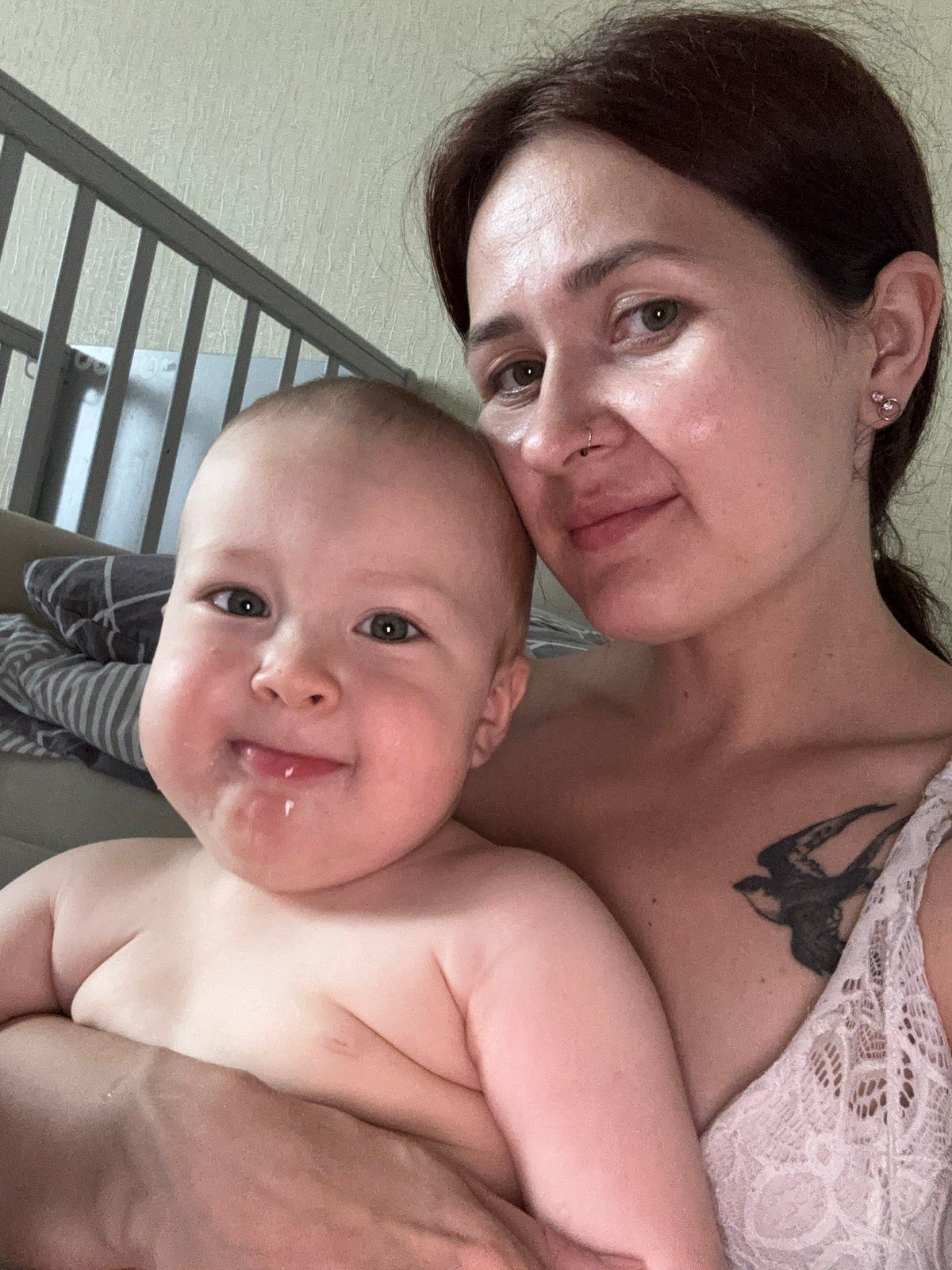 Quiet morning at home with an infant in Naberezhnye Chelny