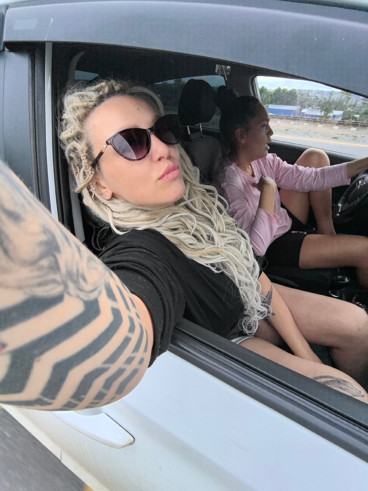 Road trip vibes along the water in Chaikovsky, Russia