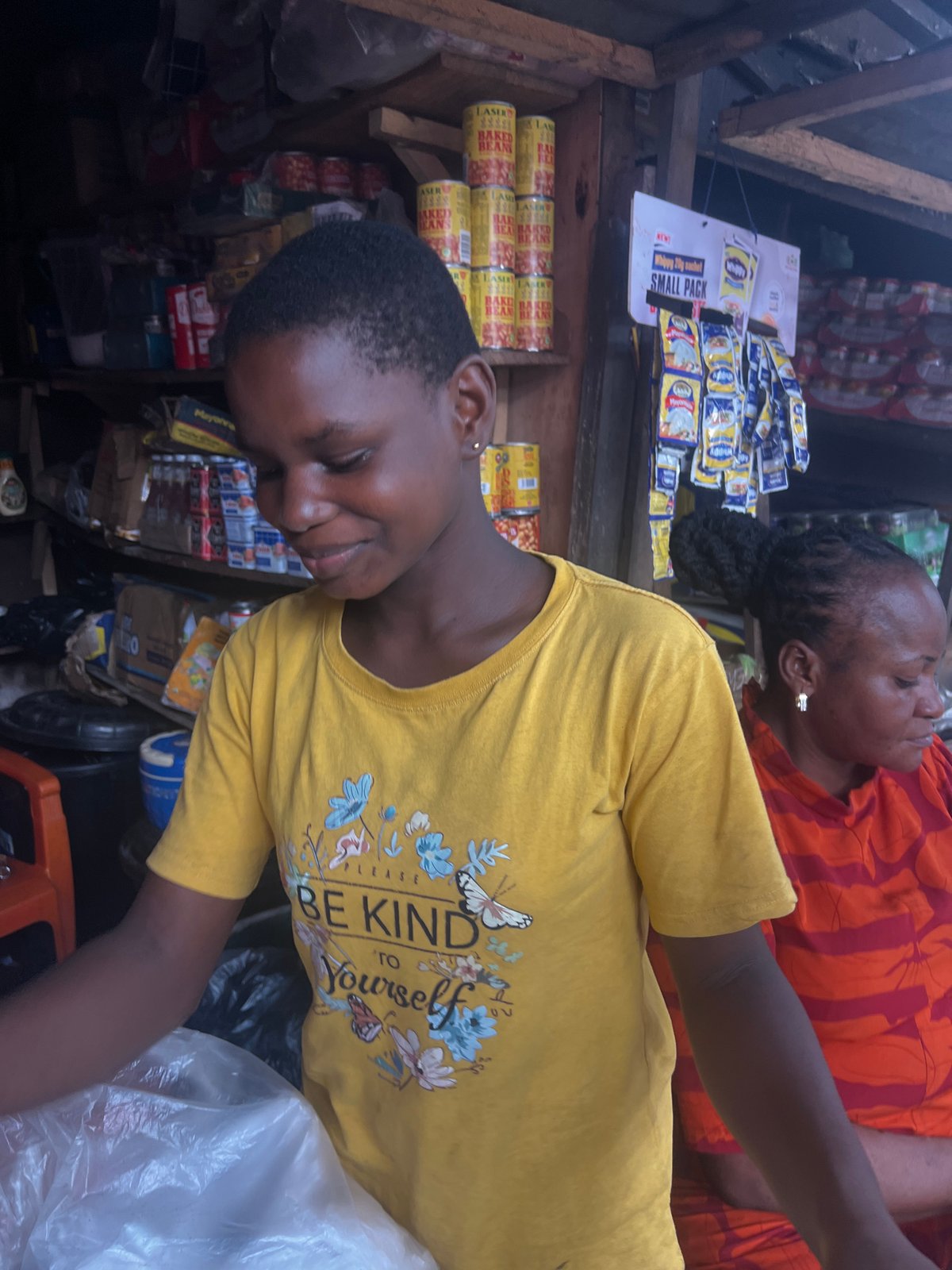Afternoon trading at a busy market in Nkpor, Nigeria