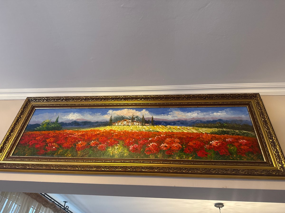 Interior scenes with art, decor, and pet documented in Plovdiv
