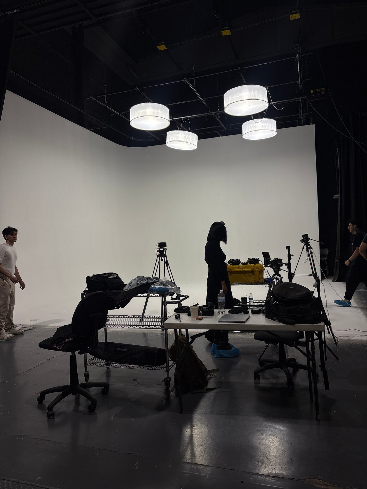 Photography studio setup documented in Naucalpan de Juárez