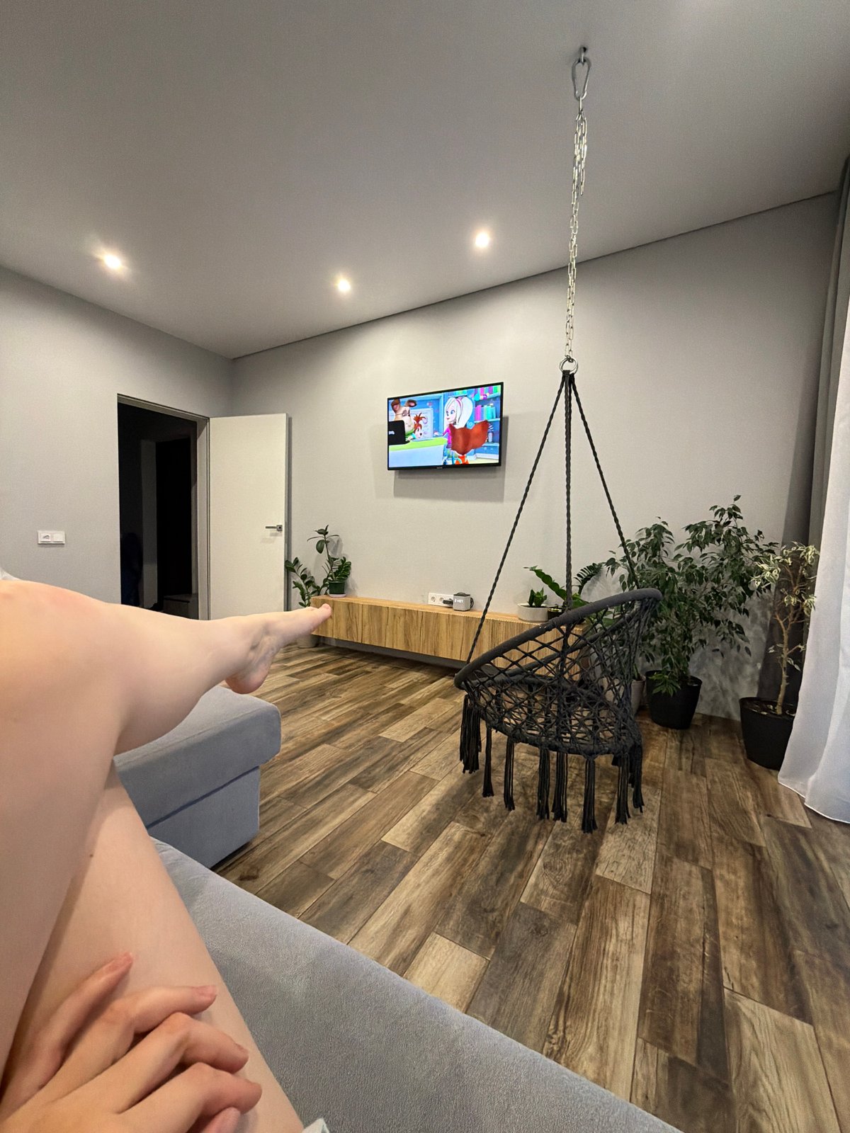 Apartment interior documented in Chaikovsky, Russia