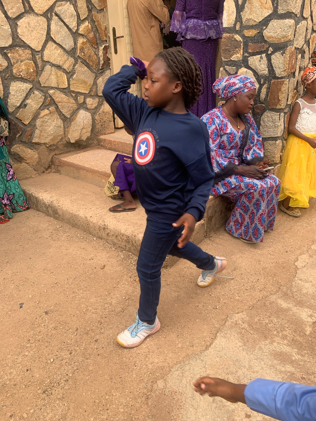Morning community gatherings observed across Jos, Nigeria neighborhoods