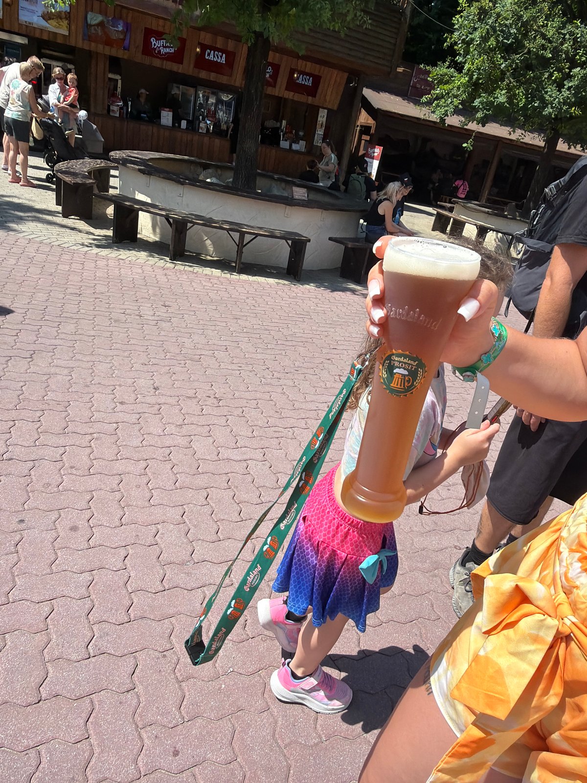 A morning at Gardaland theme park, rides and all