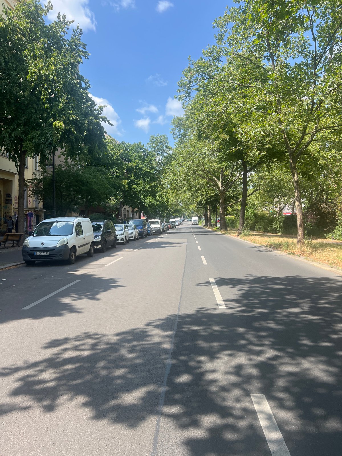 Street-level stroll through a graffiti-rich Berlin neighborhood