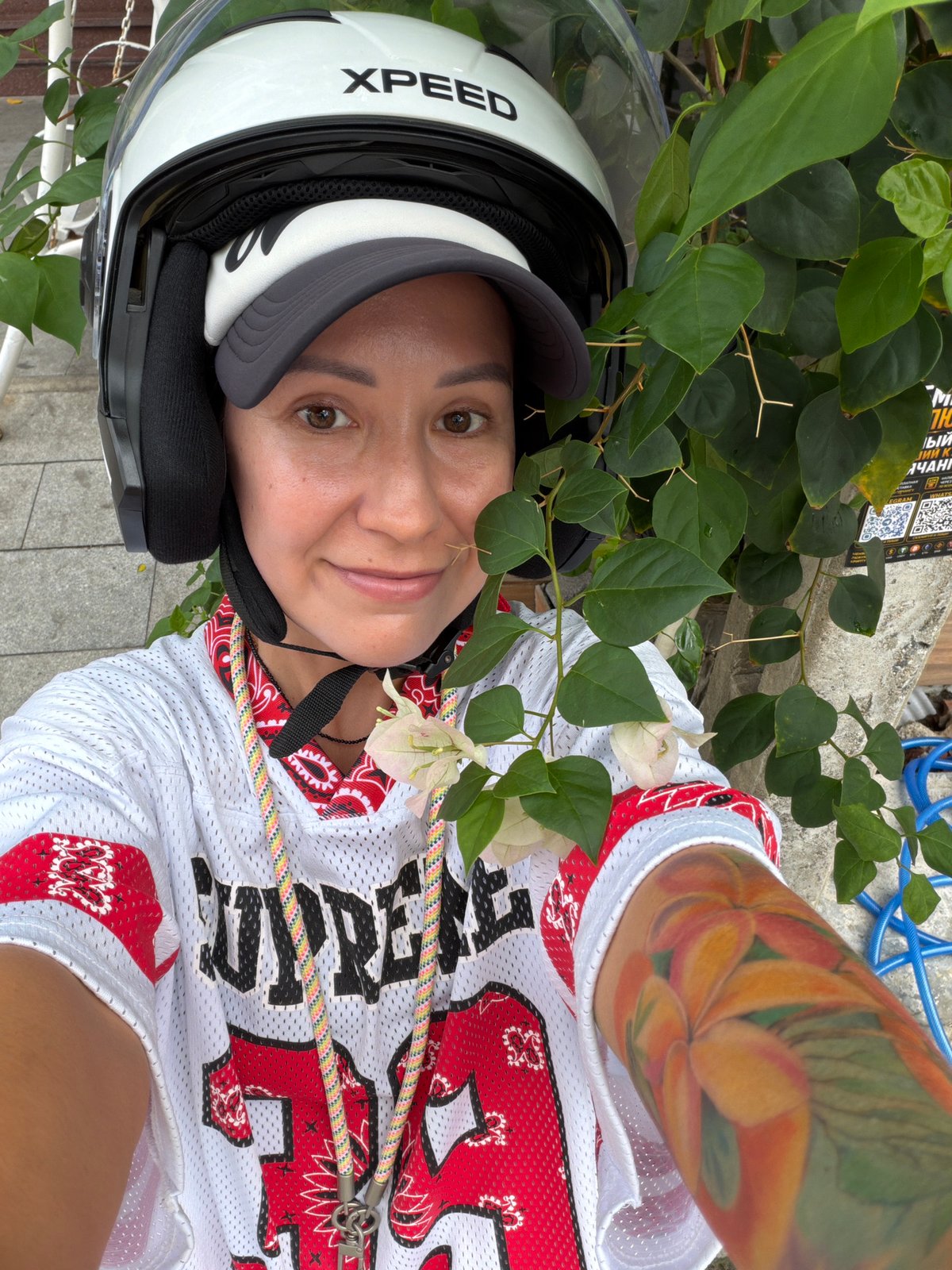 Street life in Nha Trang: bikes, helmets, and a dog