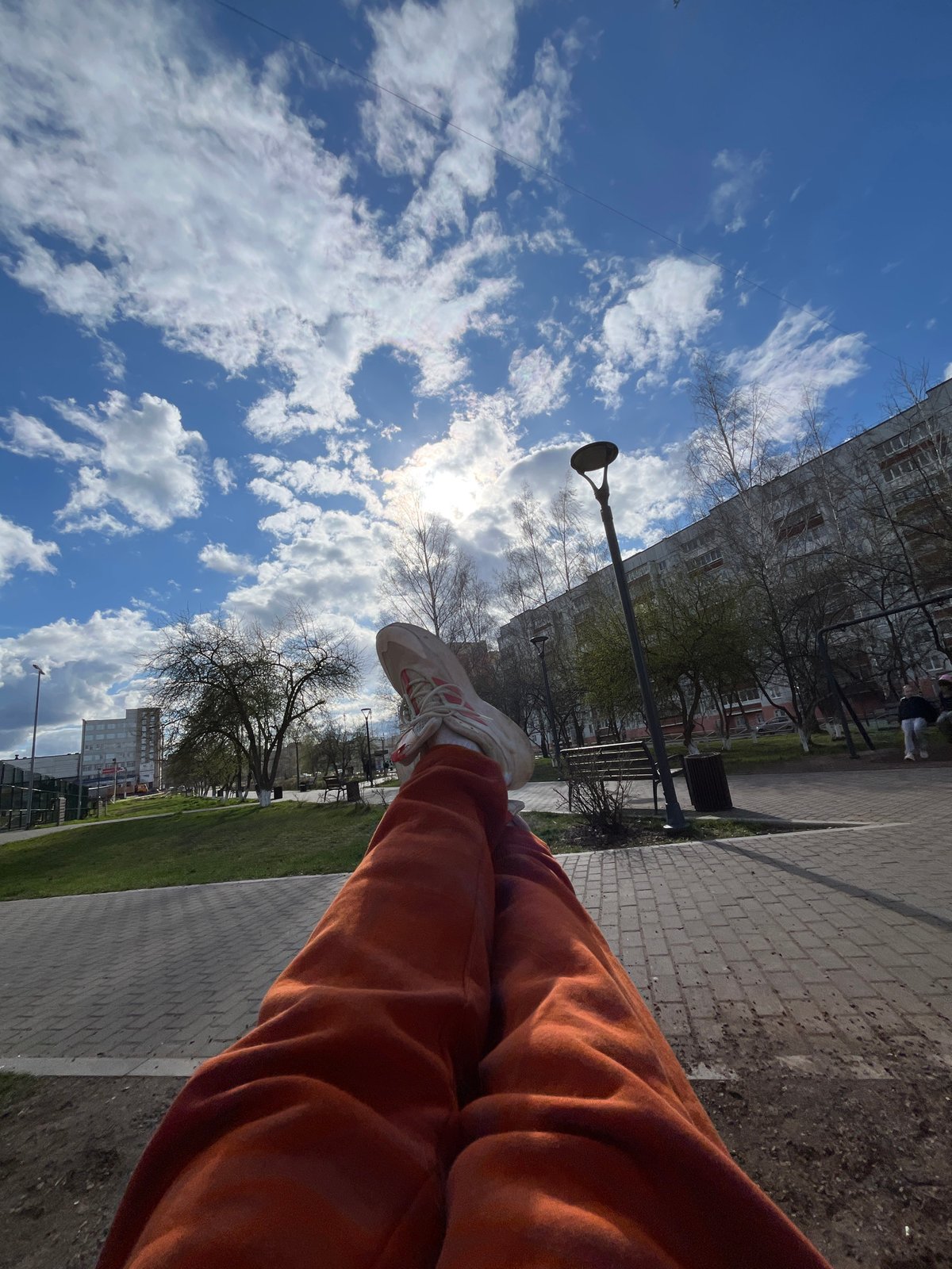 Spring day casual moments captured across Chaikovsky, Russia