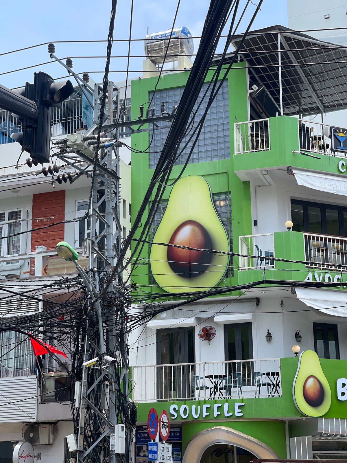 Morning street life documented in Nha Trang Vietnam