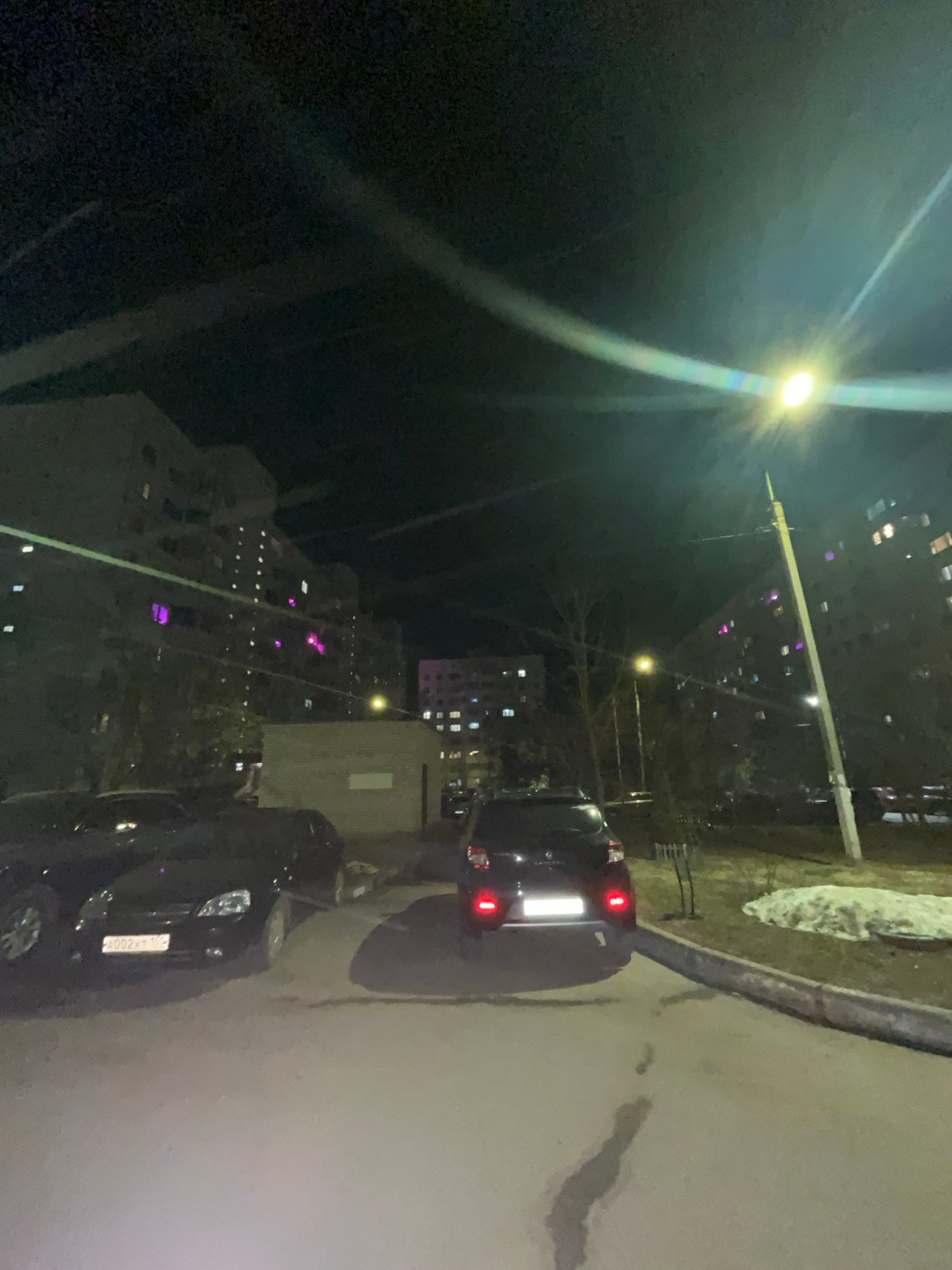 Evening daily life moments captured across Klin, Russia