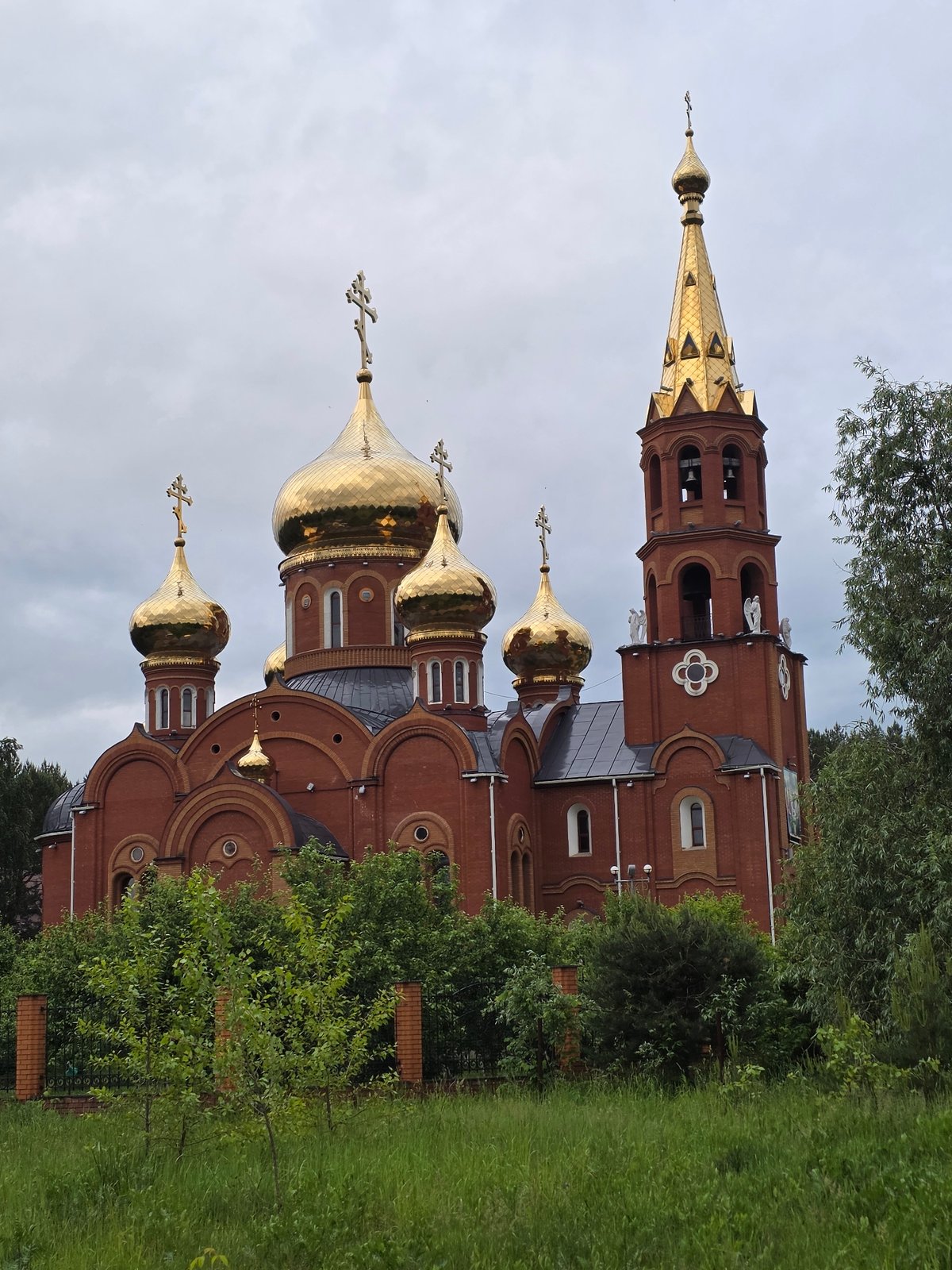 Afternoon stroll documented across Chaikovsky Russia parks churches tea ceremony