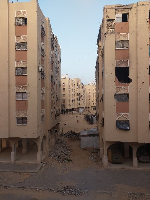 War damage and displacement documented in Khan Yunis