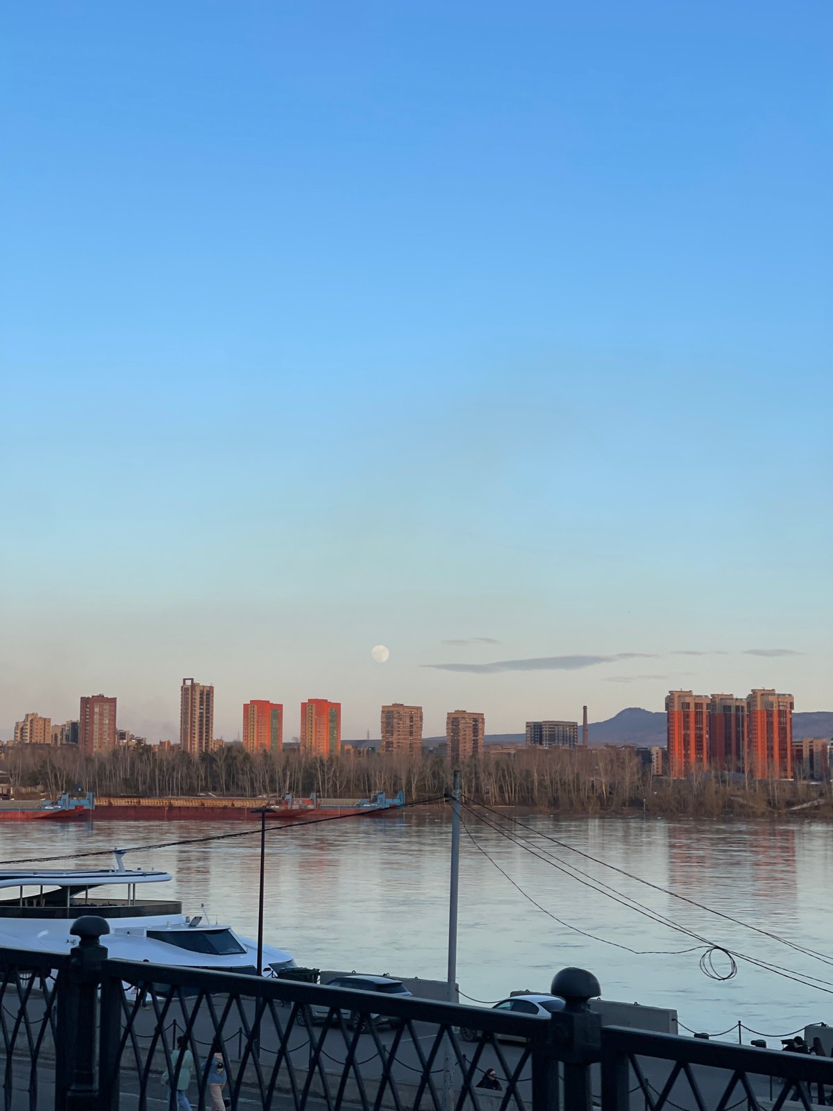 Krasnoyarsk architecture documented in twilight photography series