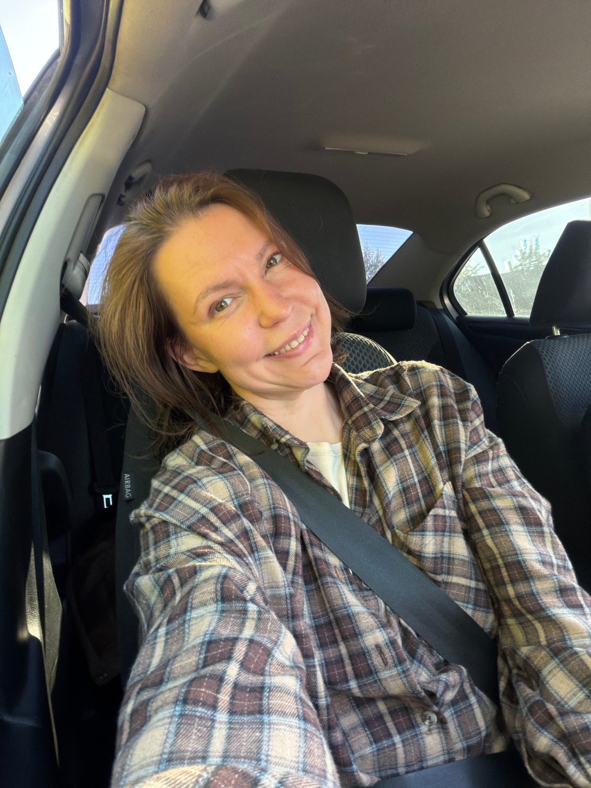 Casual moments captured during drive through rural Chaikovsky, Russia
