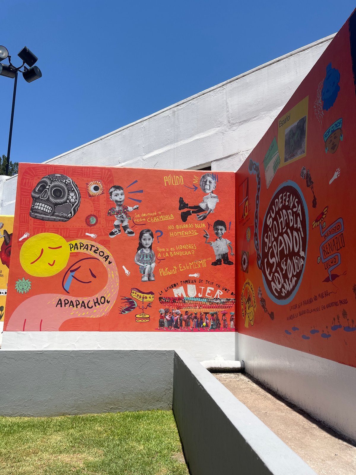 Art exhibition documented in San Andrés Cholula, Mexico