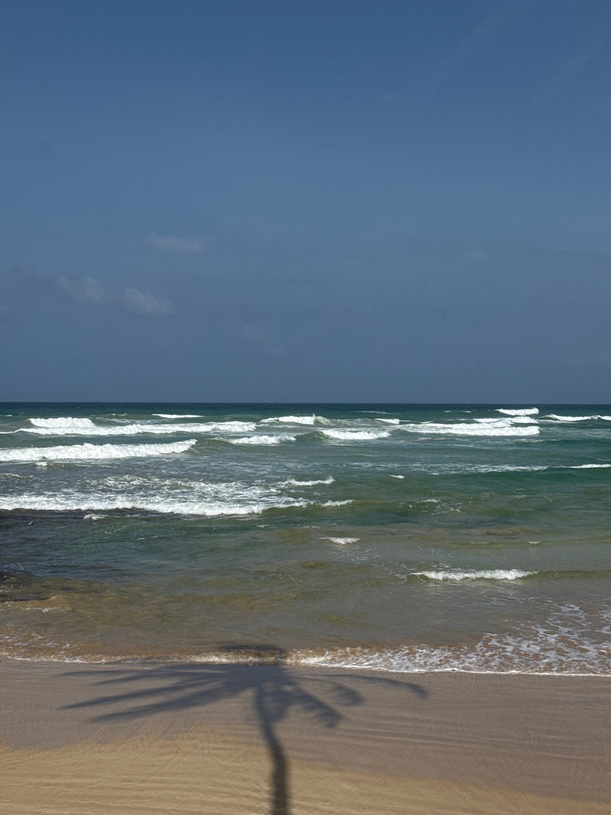 Quiet morning on Ahangama beach, Sri Lanka's south coast