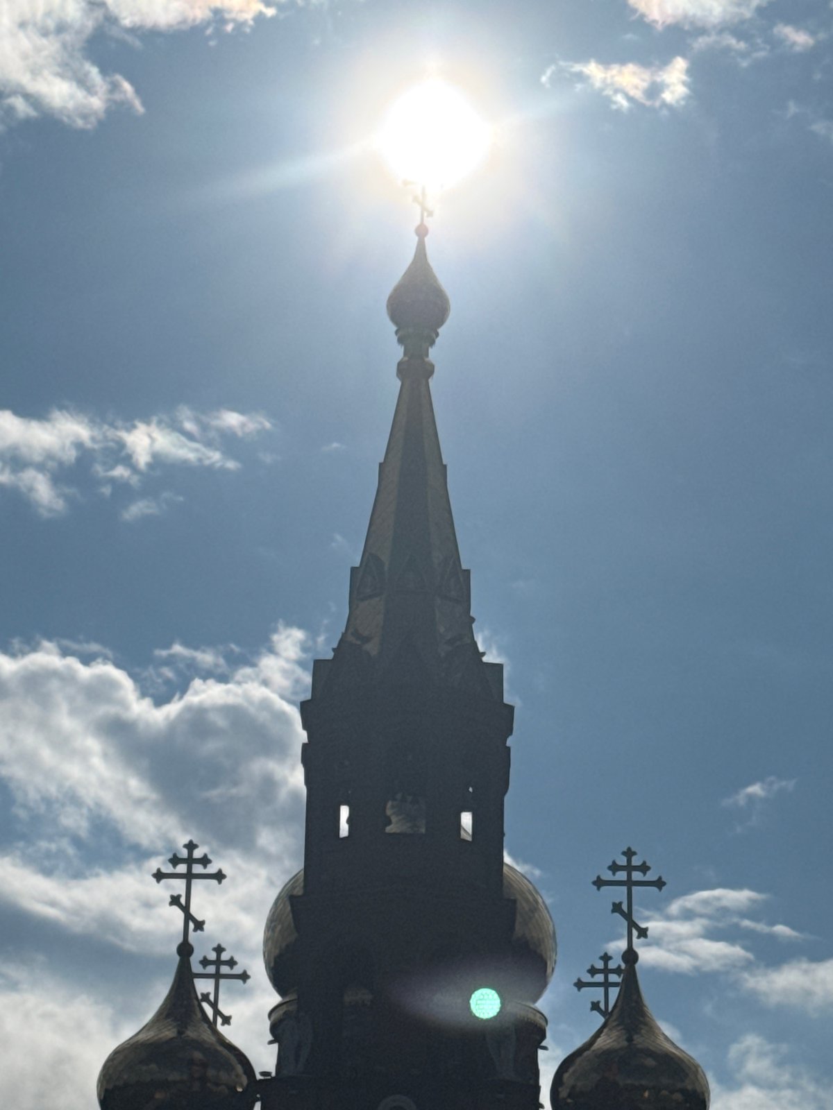 Exploring Chaikovsky's Orthodox churches on a bright summer morning