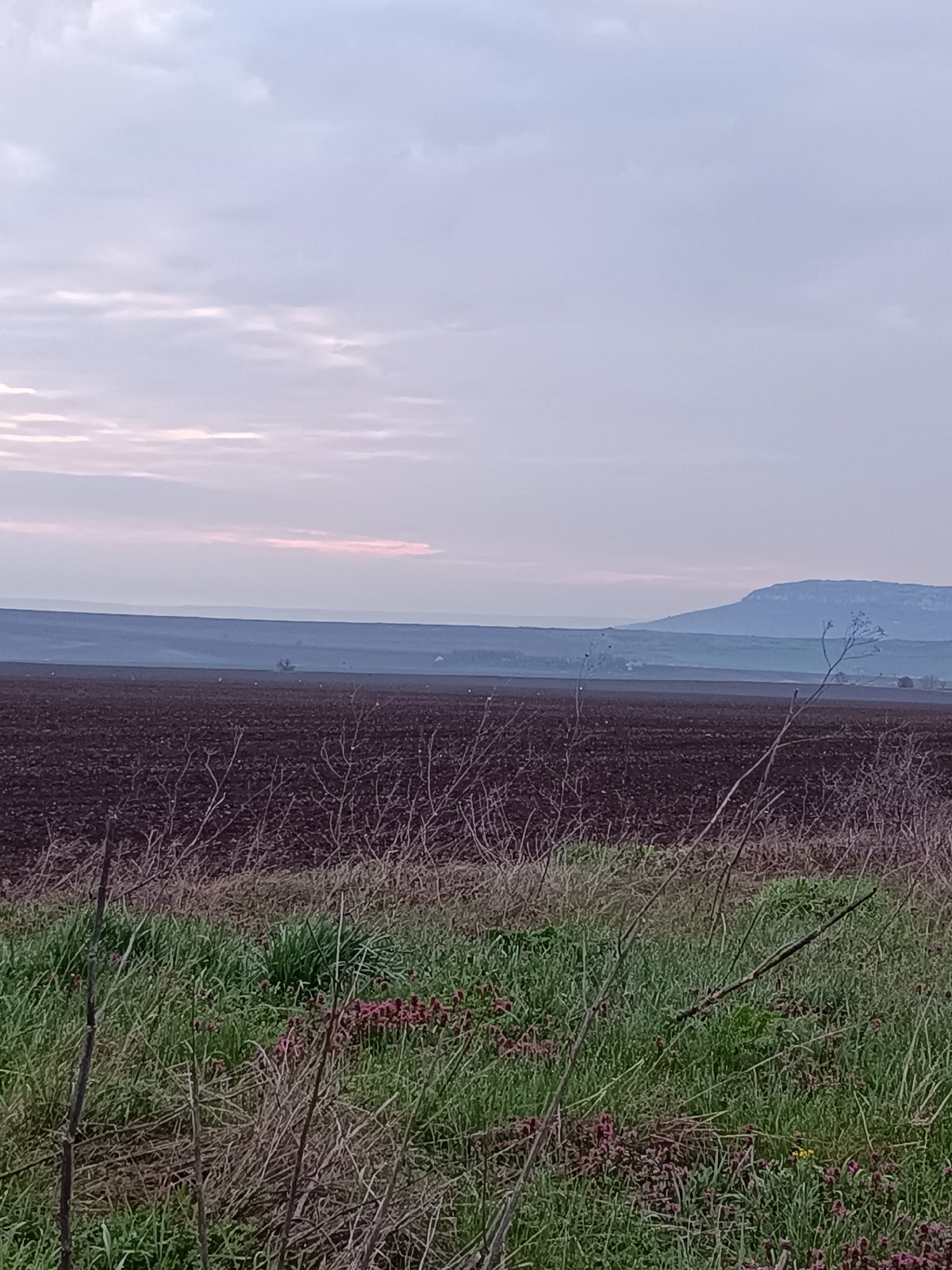 Rural landscape observed in Vasil Drumev, Bulgaria