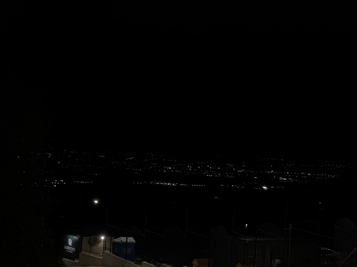 Rainy night observations captured across Markovo, Bulgaria cityscape