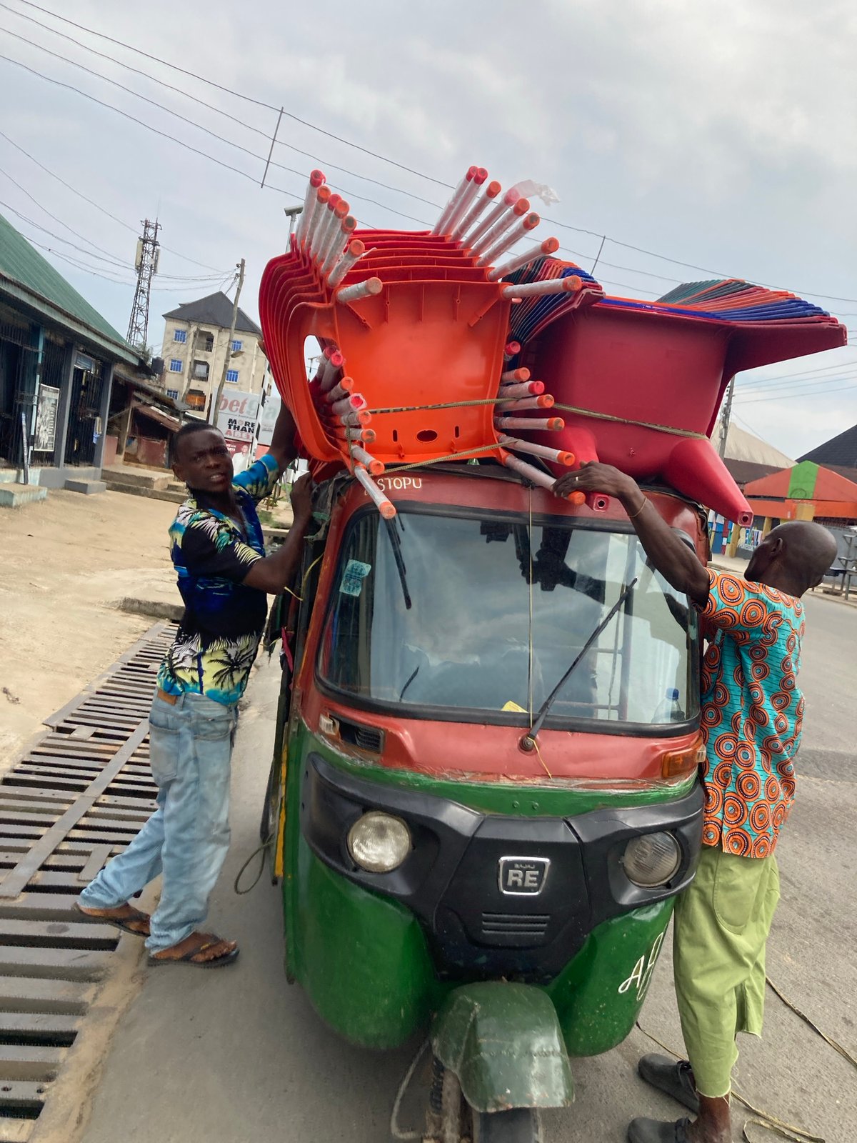 Daily street commerce observed in Nigerian towns