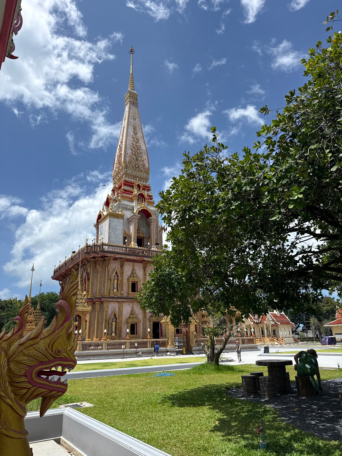 Morning visit to Wat Chalong temple complex, Phuket