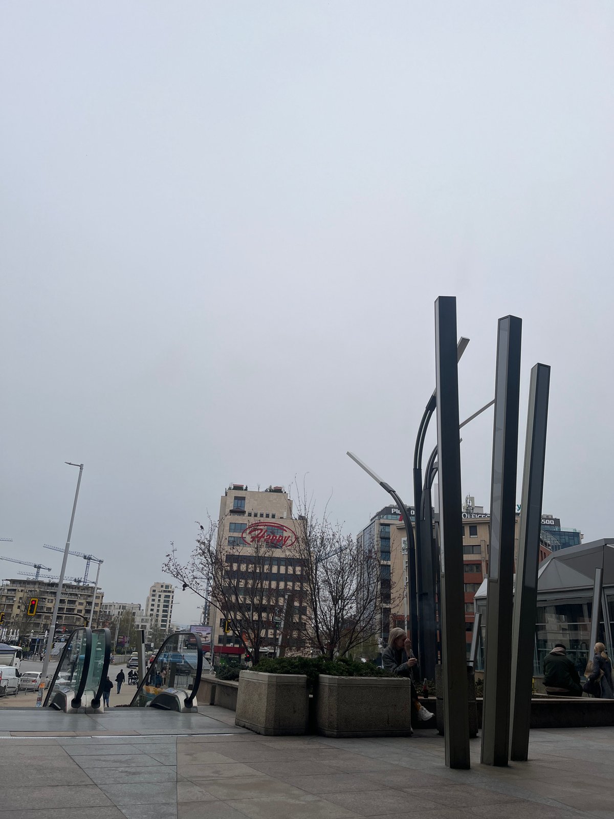 Morning street scenes documented across central Sofia
