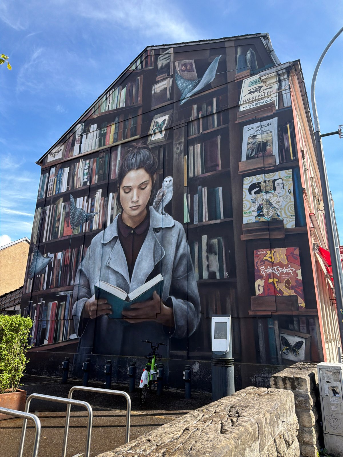 Street art and architecture documented in Esch-sur-Alzette, Luxembourg