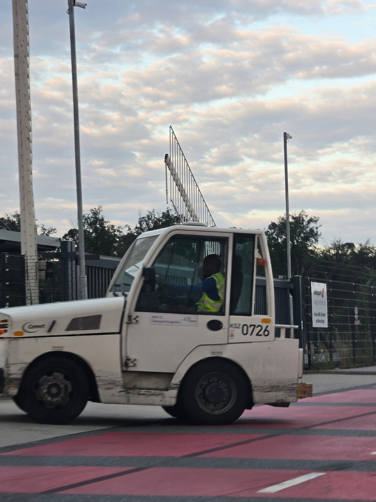 Utility vehicle and scooter spotted near Frankfurt, early morning