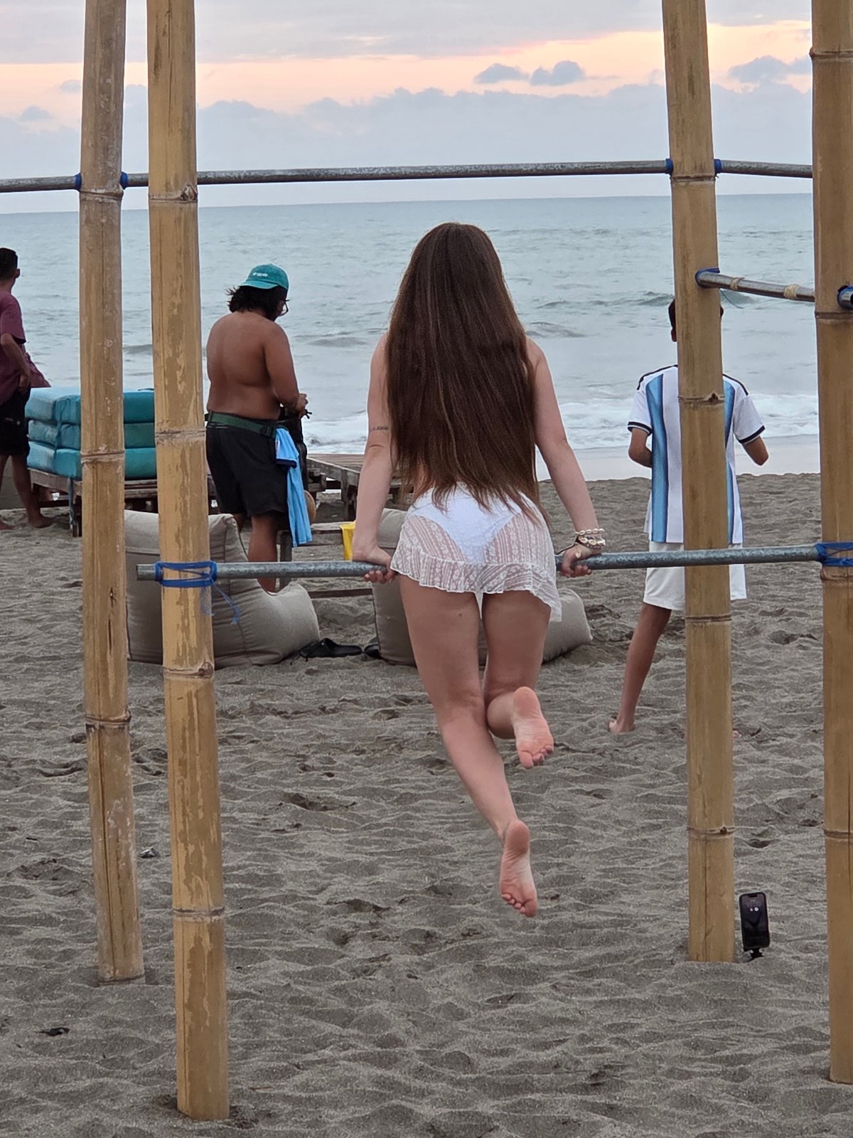 Morning gym visit in North Kuta, Bali
