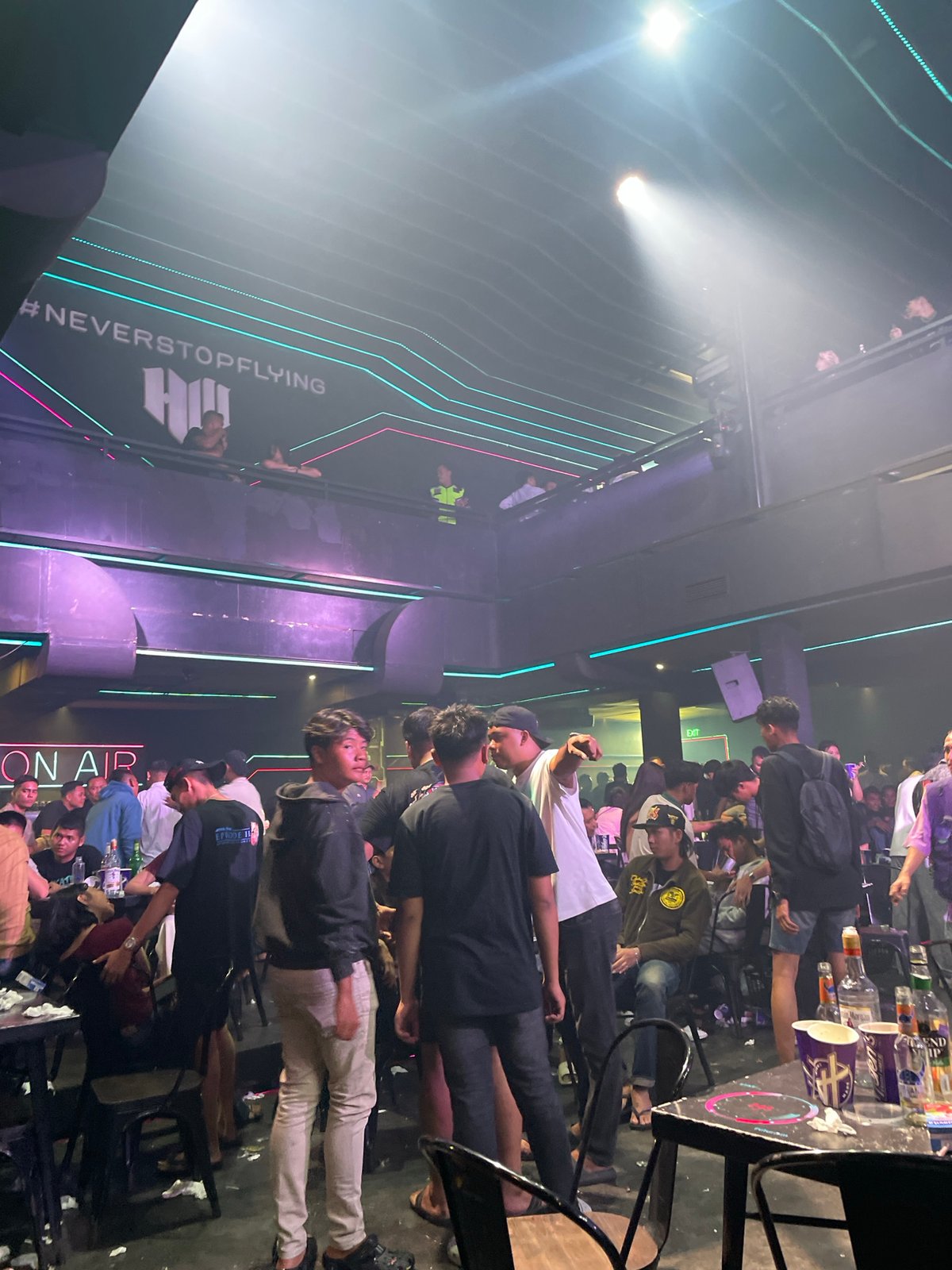 North Jakarta nightlife venues draw heavy crowds Friday evening