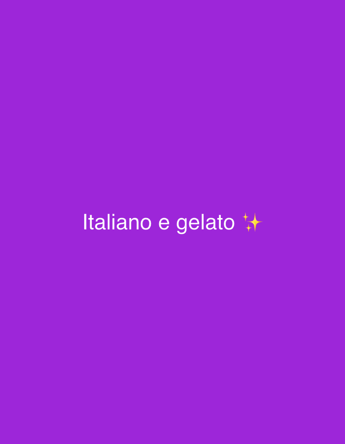 Italian language study session documented in Milan Monday evening