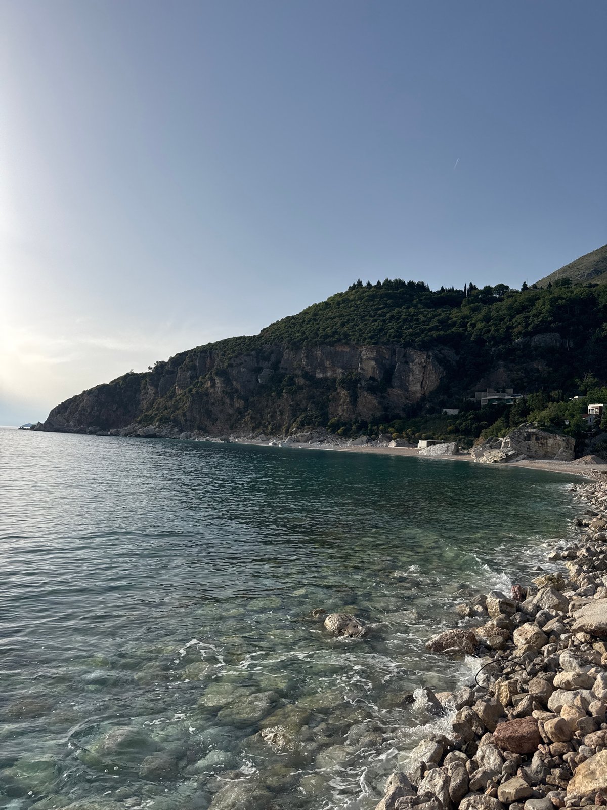 Montenegro coastal town shows natural beauty amid urban decay