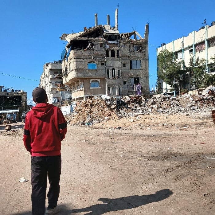 Extensive urban destruction documented across Gaza City neighborhoods