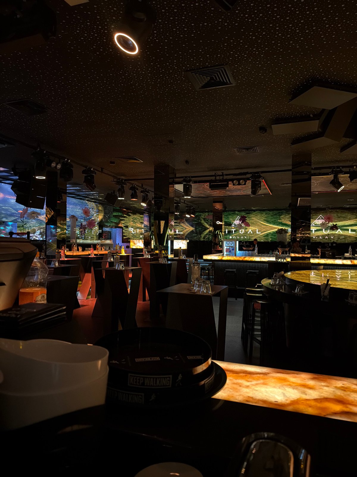 Interior view captured at RITUAL BY LAVI bar in Sofia