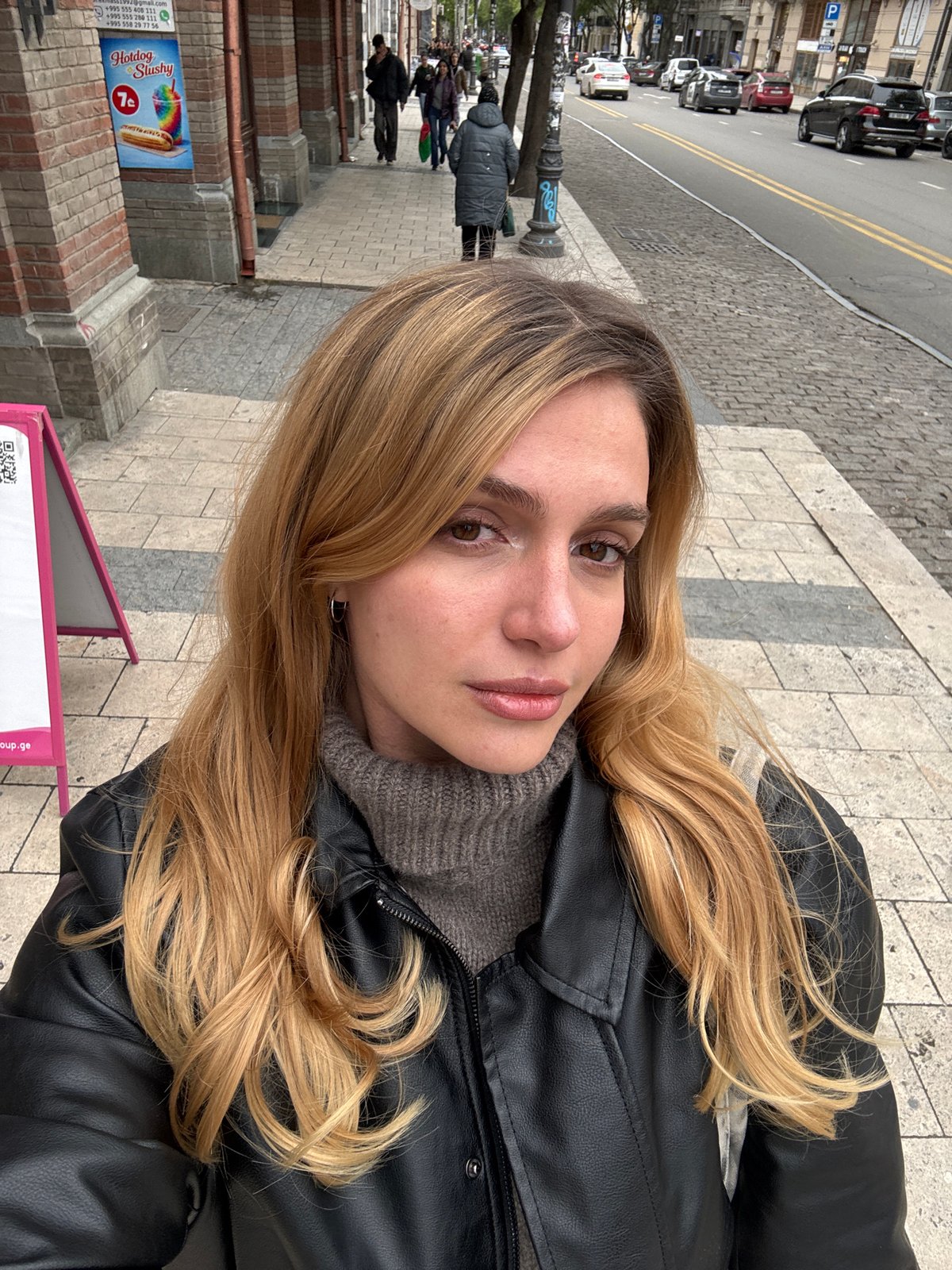 Street scenes captured in Tbilisi during morning hours