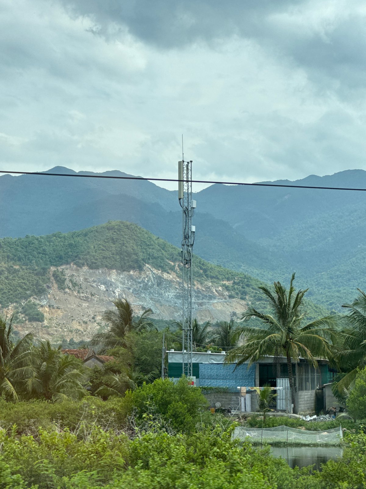 Telecom infrastructure meets rural landscape in Nam Ninh Hòa