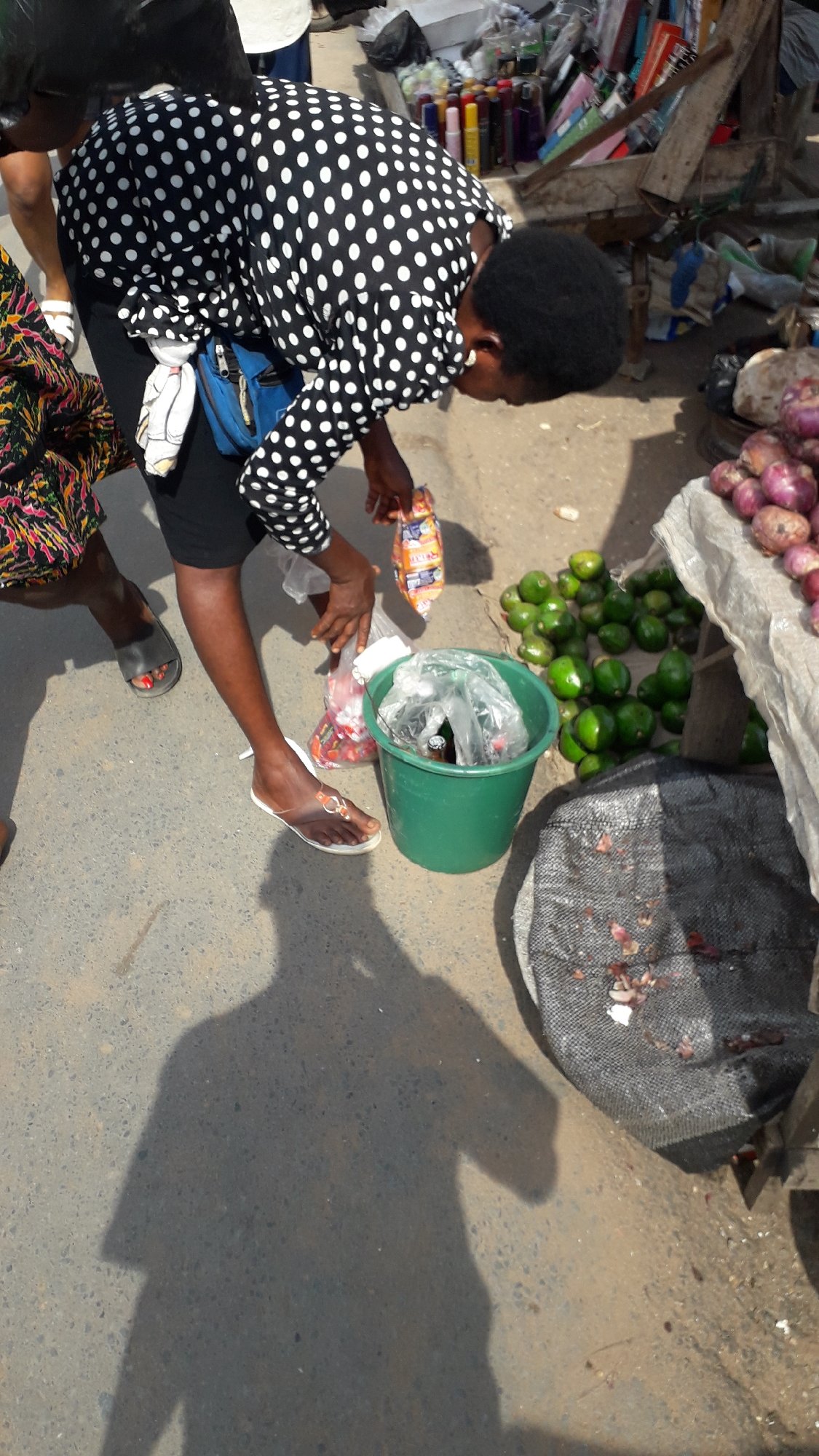 Daily street market scenes documented in Onitsha Nigeria