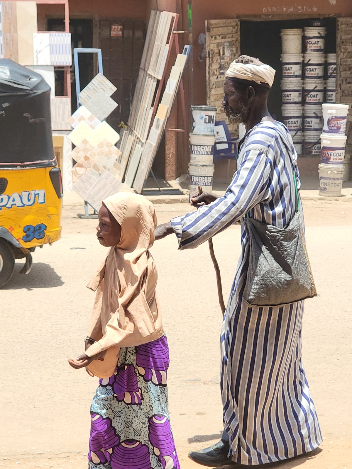 Daily street commerce documented in Maiburiji, Nigeria