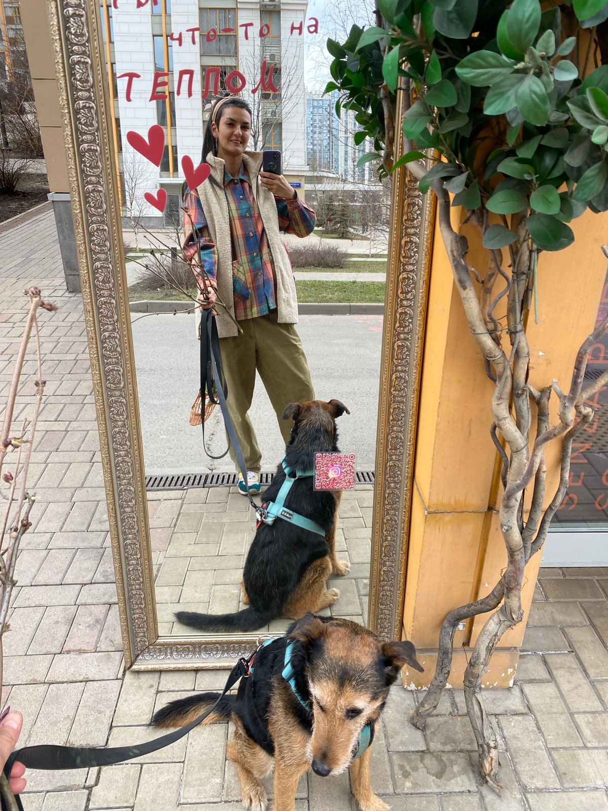 Ordinary Moscow moments: selfie with dog, Metro commuters
