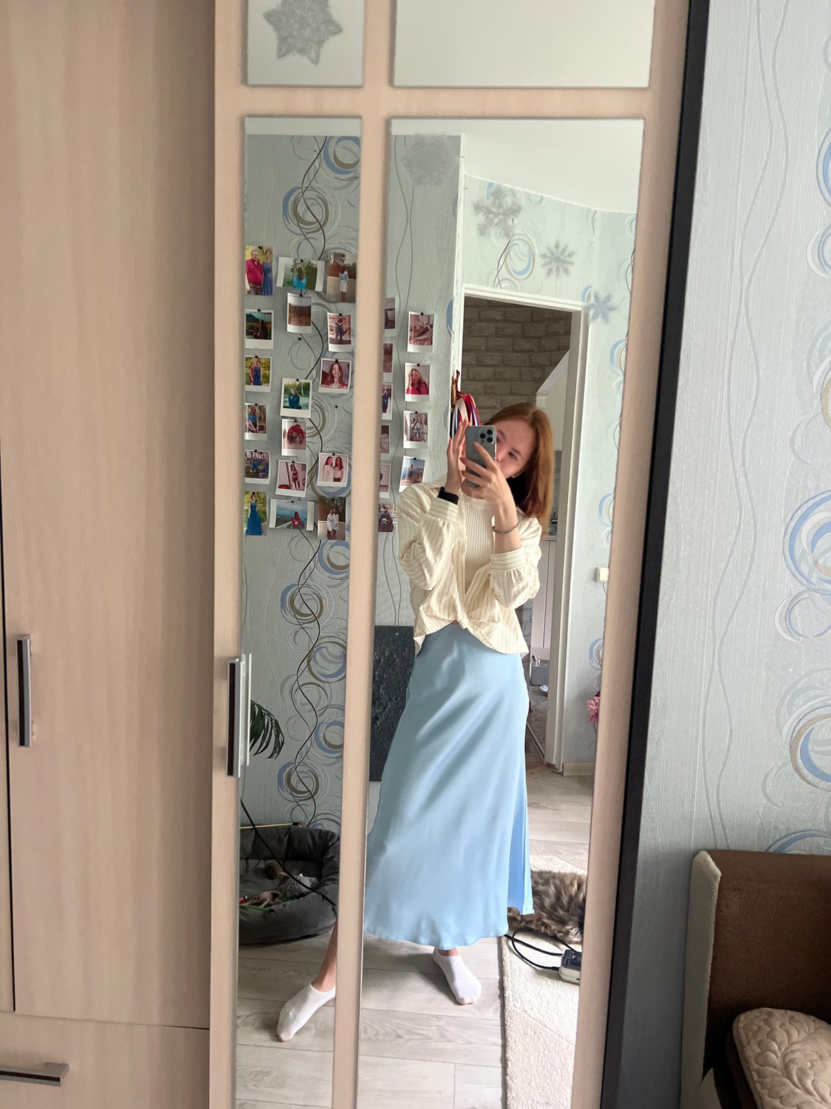 Lazy June morning in Chaikovsky: selfies, cats, and windowsills