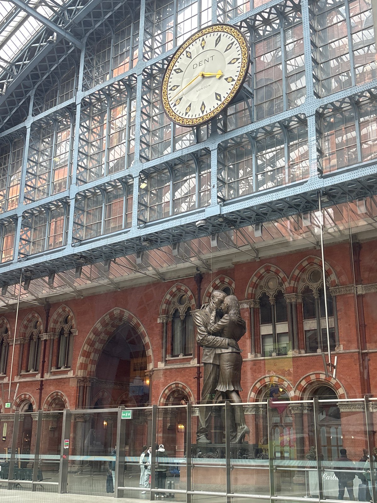Witness documents St. Pancras station architecture and luxury cars