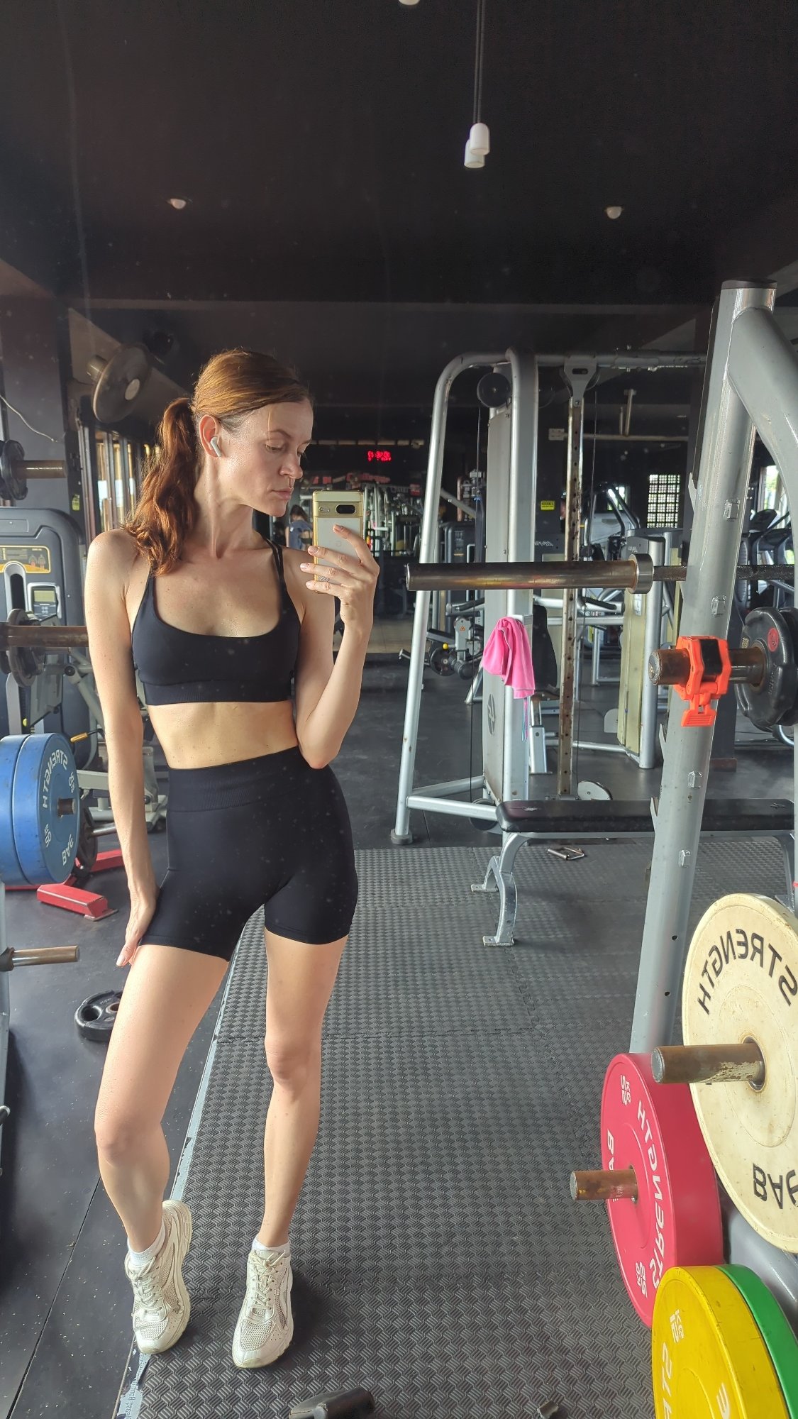 Early morning gym session documented in Mengwi, Indonesia