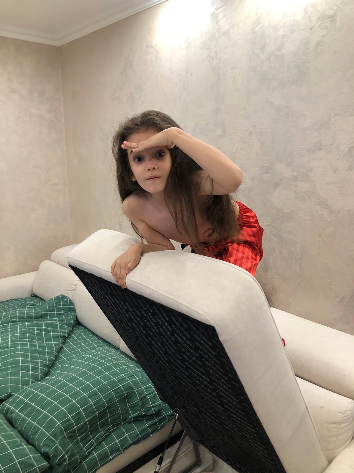 Evening domestic life captured in Saint Petersburg apartment