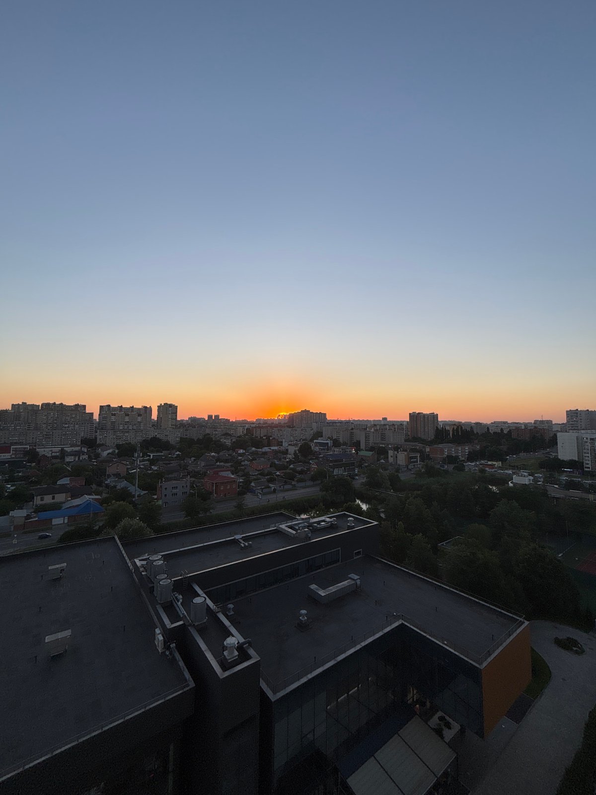 Sunset views and hookah on a Krasnodar rooftop