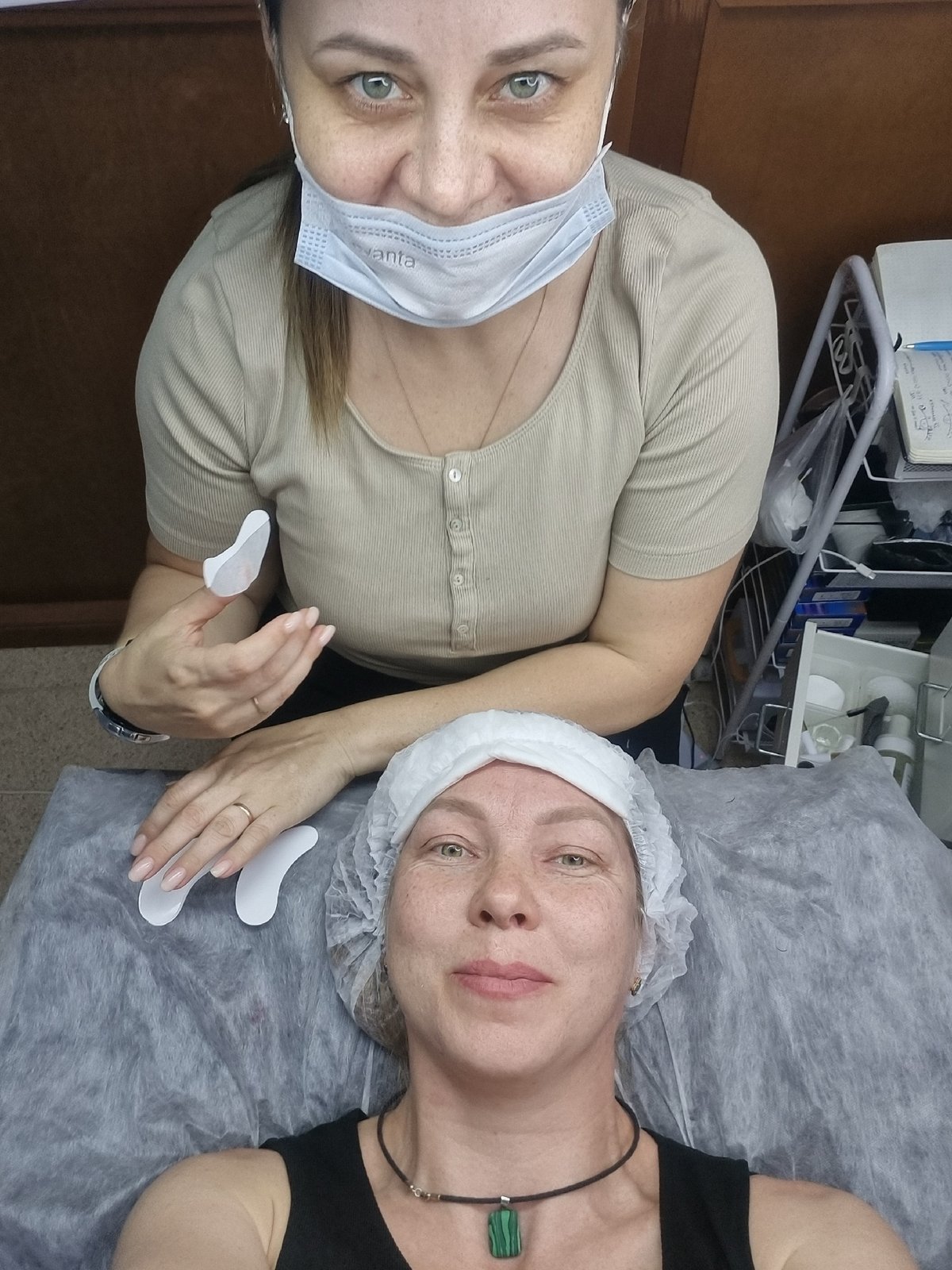 Morning medical visit and pet care in Chaikovsky