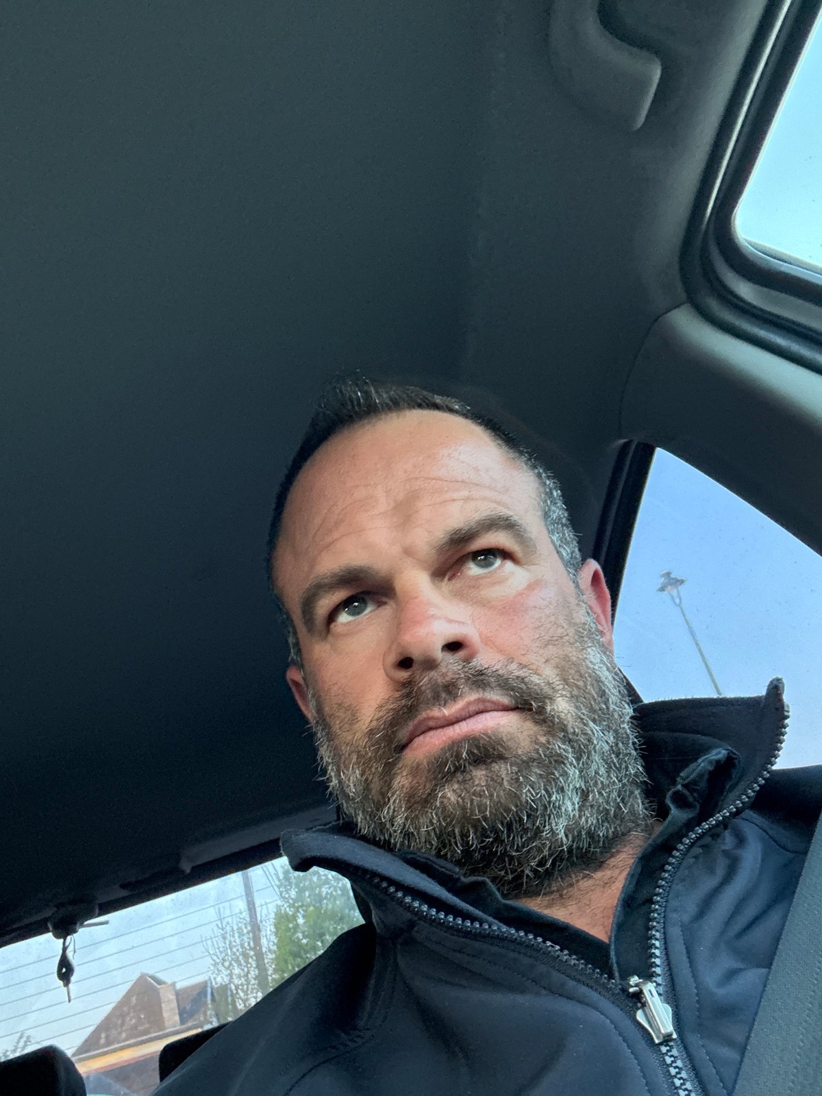 Man spotted sitting in vehicle with sunroof in Belgium