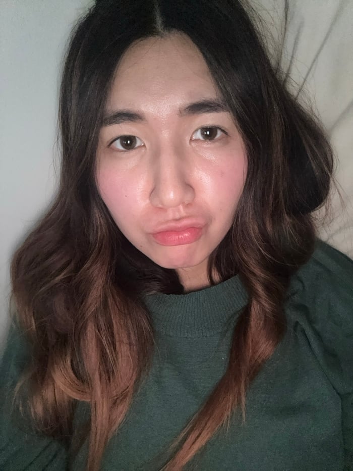 Portrait session of young East Asian woman photographed in Paris