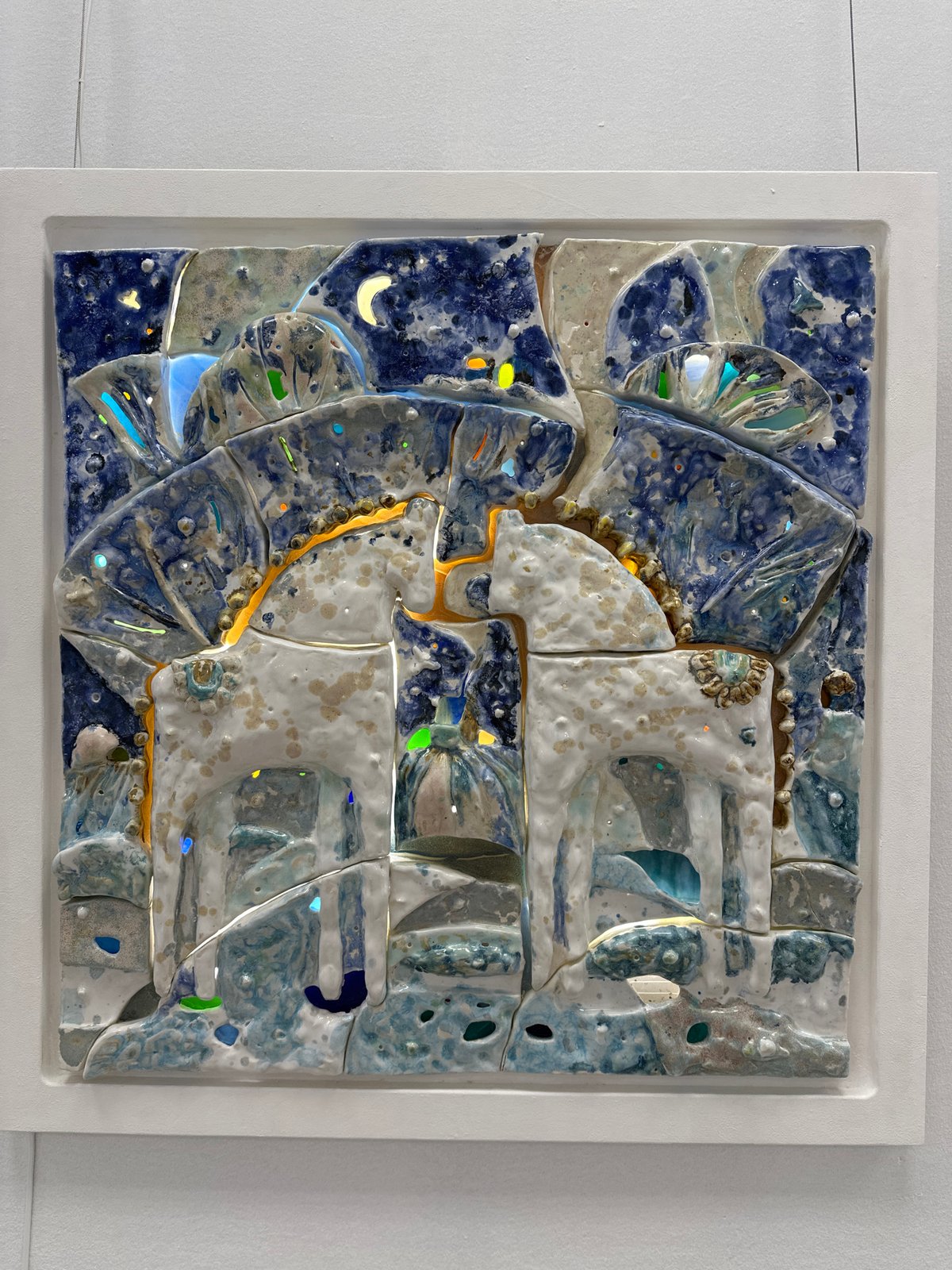 Art exhibition documented in Minsk gallery, June 2026